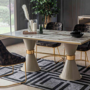 EMIRGAN – Dining Set ( 6 Chairs +Table )