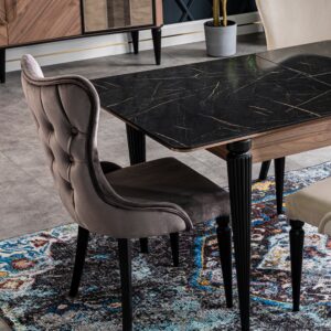 ISTINYE – Dining Set ( 6 Chairs +Table )